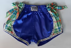 ThaiSmai Women's Plaid Bow Thai Shorts