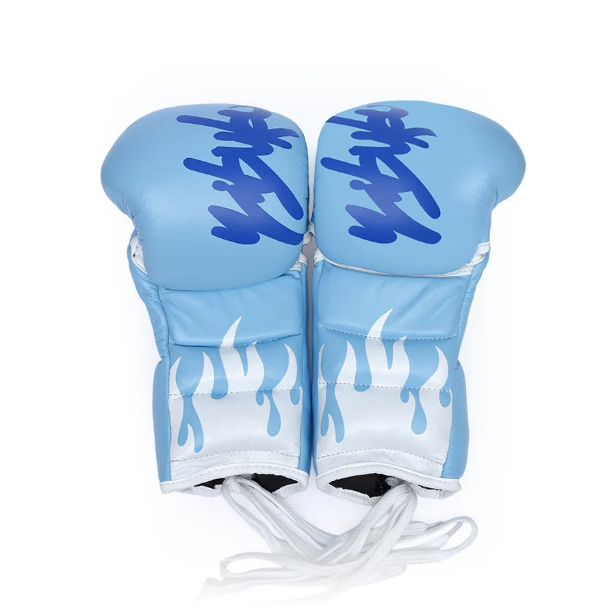 Yibuko LACE-UP MMA GLOVE ICE COLD