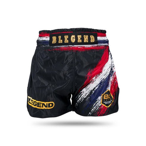 Blegend Boxing Shorts Thai Legend Black - OTM Fight ShopBlegend