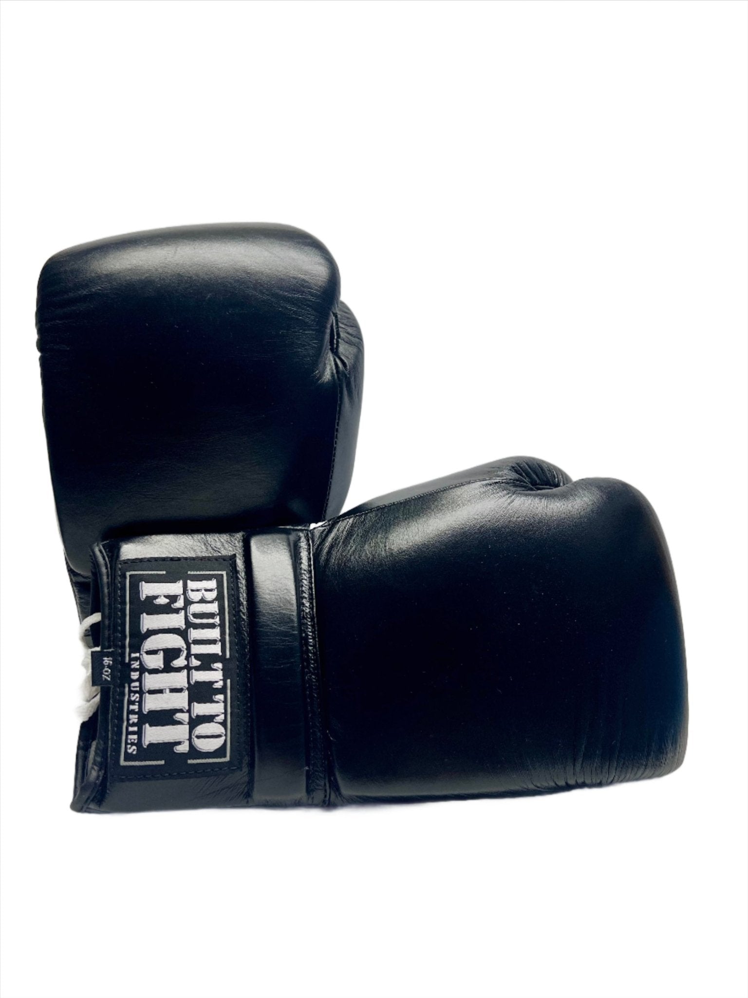 Built To Fight Pro Lace Up Boxing Gloves front view