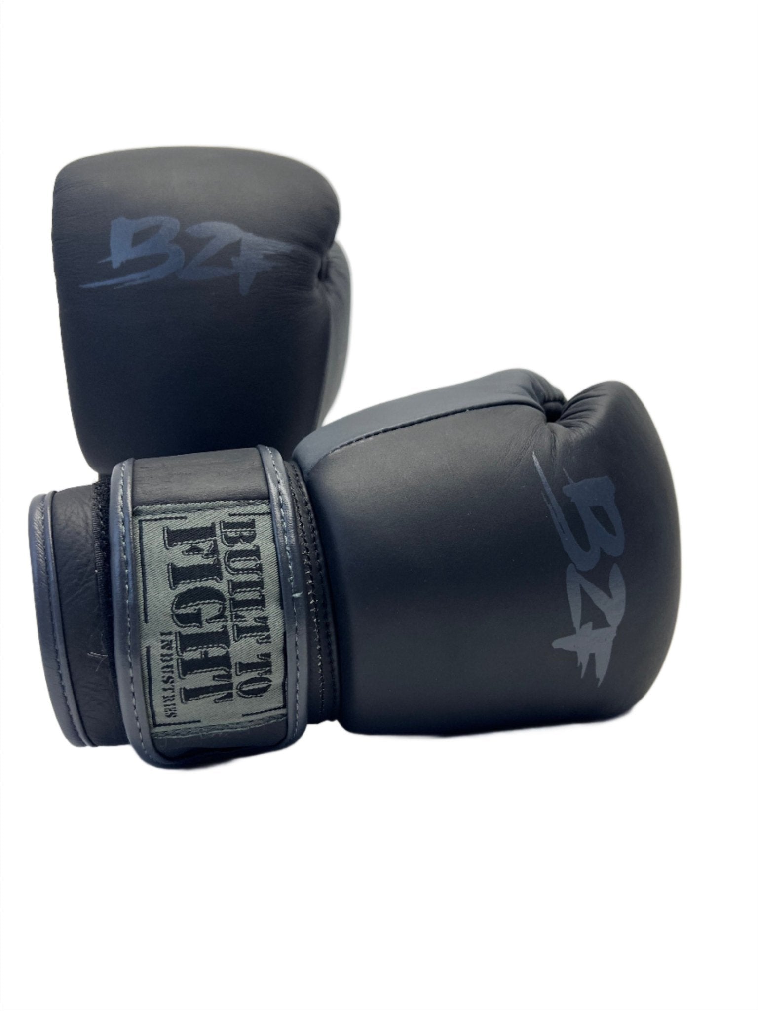 Built To Fight Thai Style Boxing Gloves black matte edition –