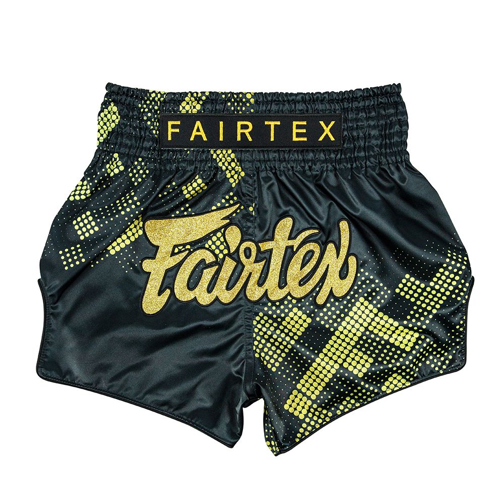 Fairtex BS1931 Heart of Gold Slim Cut Muay Thai Boxing Shorts - OTM Fight ShopFairtex