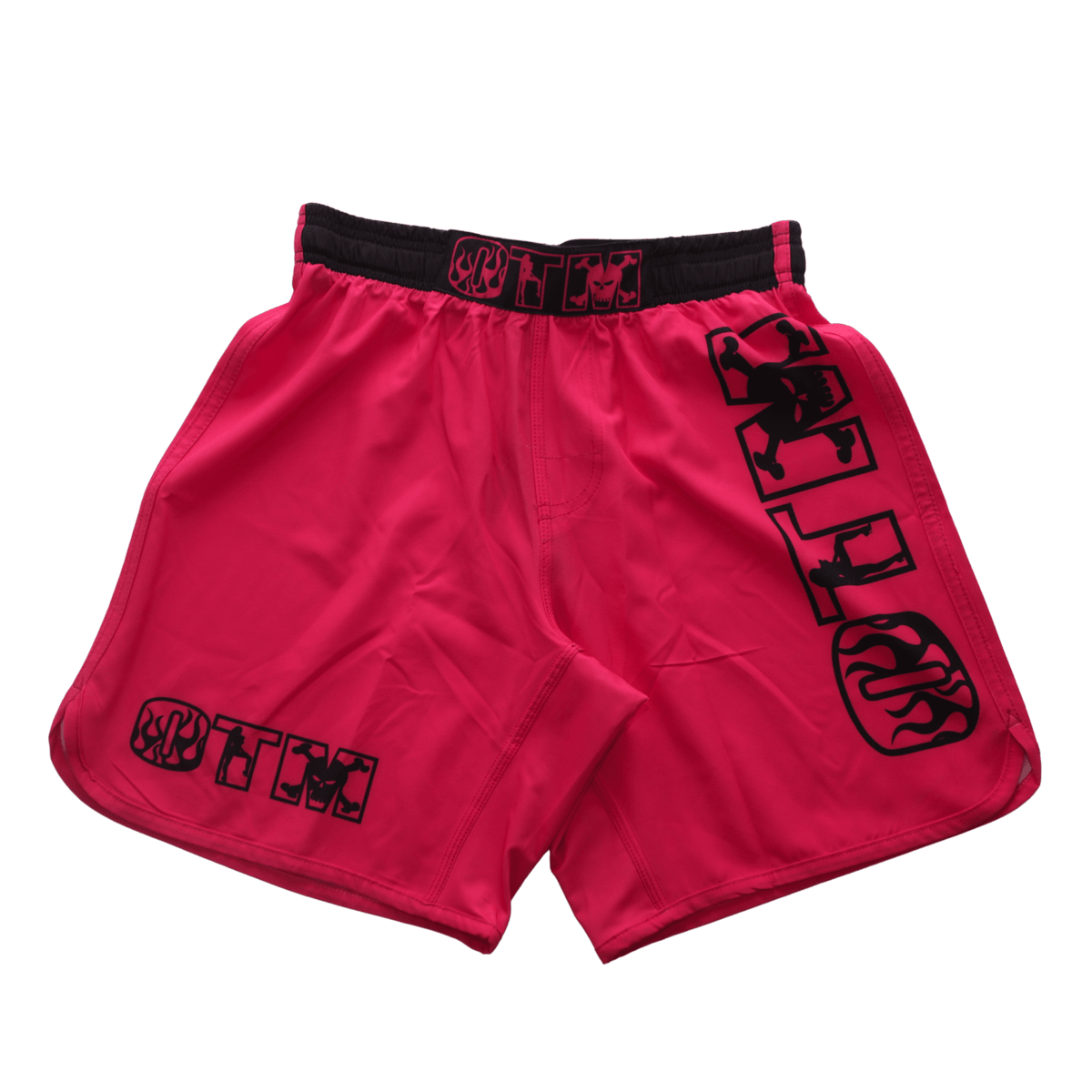 OTM FHS Scallop Short Pink - OTM Fight ShopOTM Fight Shop