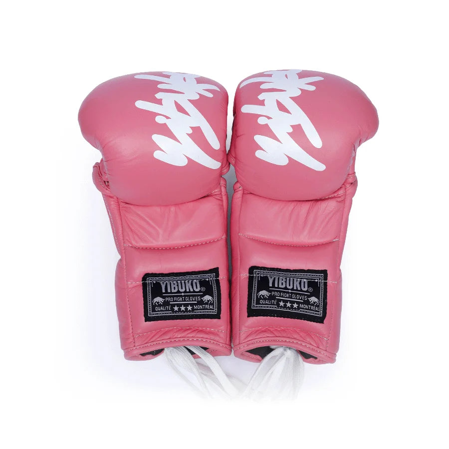 Yibuko LACE-UP MMA GLOVE - Pink