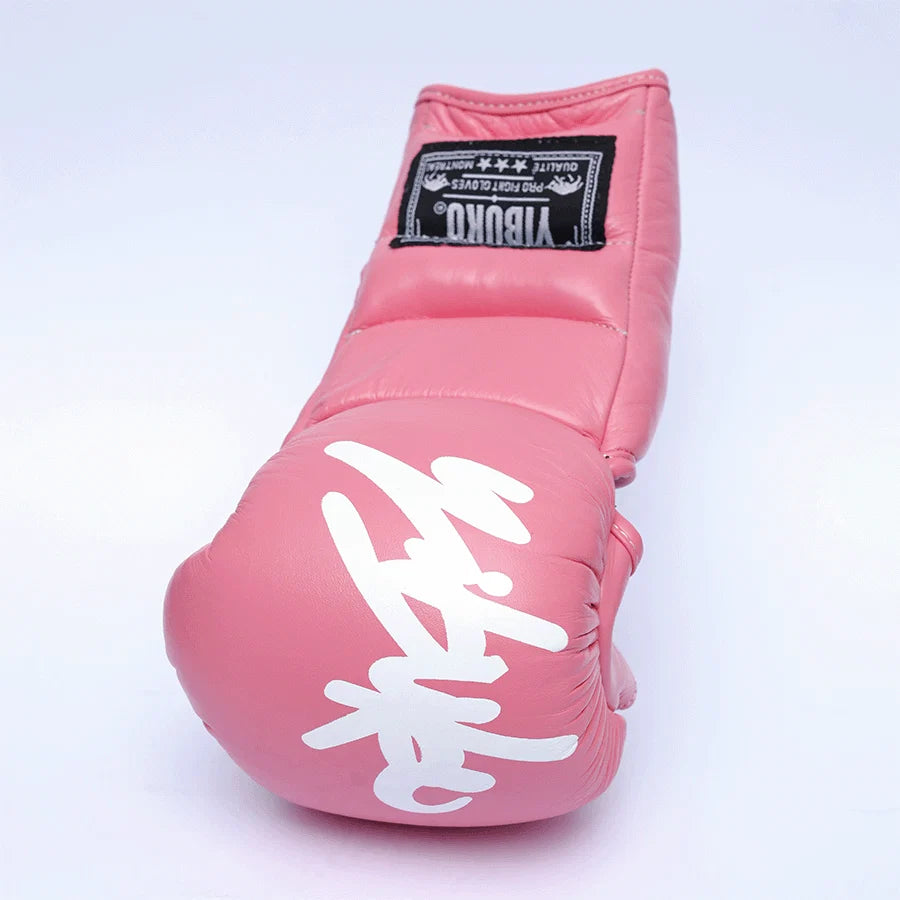 Yibuko LACE-UP MMA GLOVE - Pink