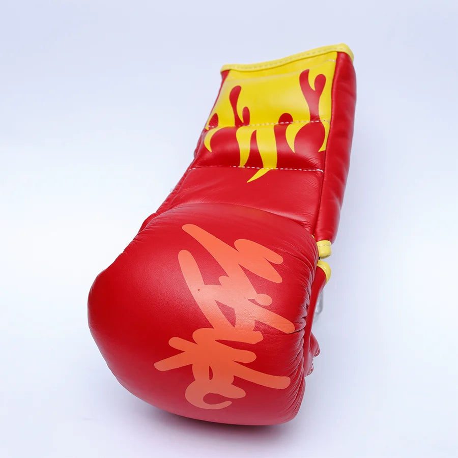 Yibuko LACE-UP MMA GLOVE RED HOT