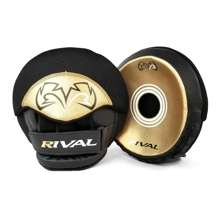 Rival RPM5 Parabolic Punch Mitts 2.0 gold color variant – OTM Fight Shop