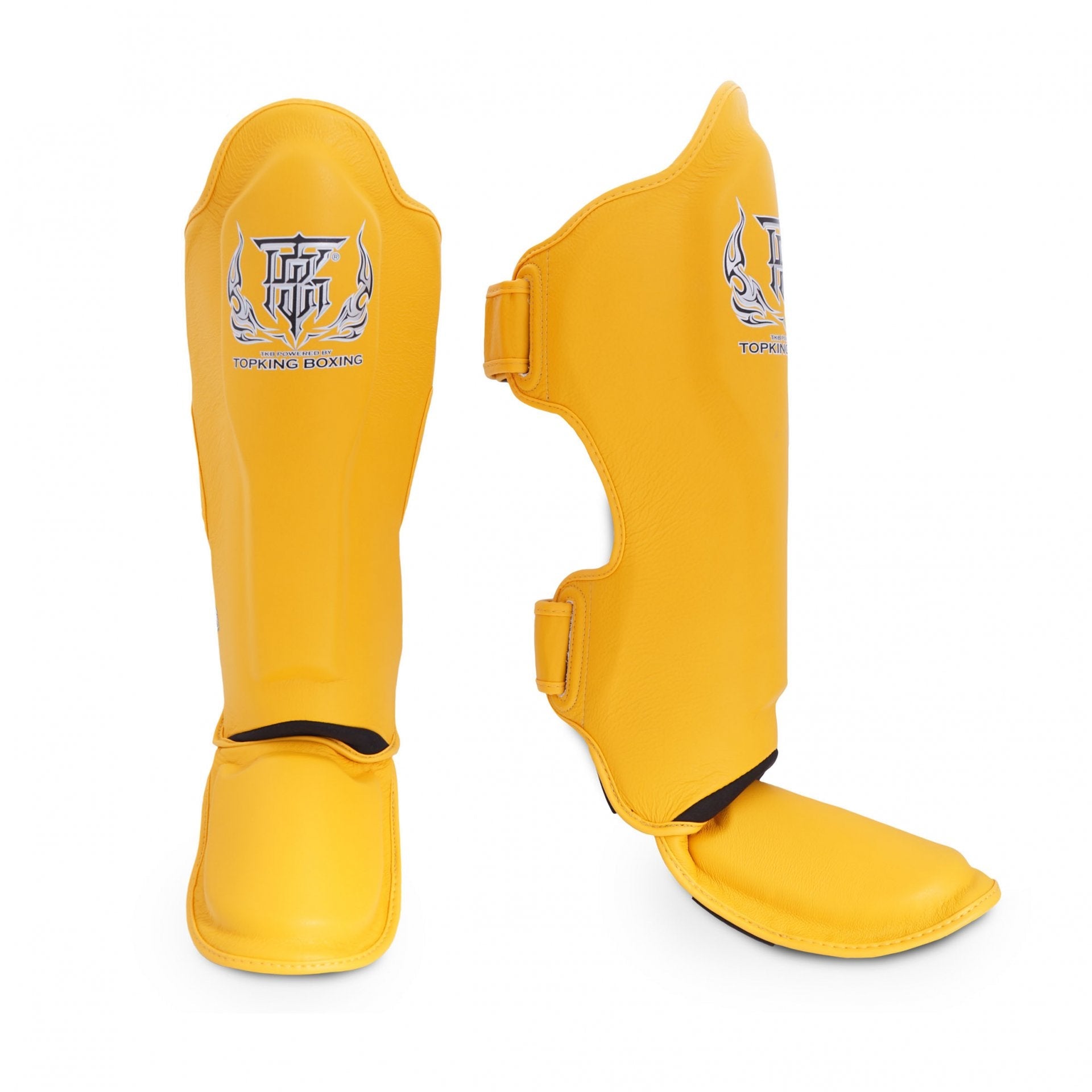 Top King "Pro" Full Leather Shin Guards - OTM Fight ShopTop King