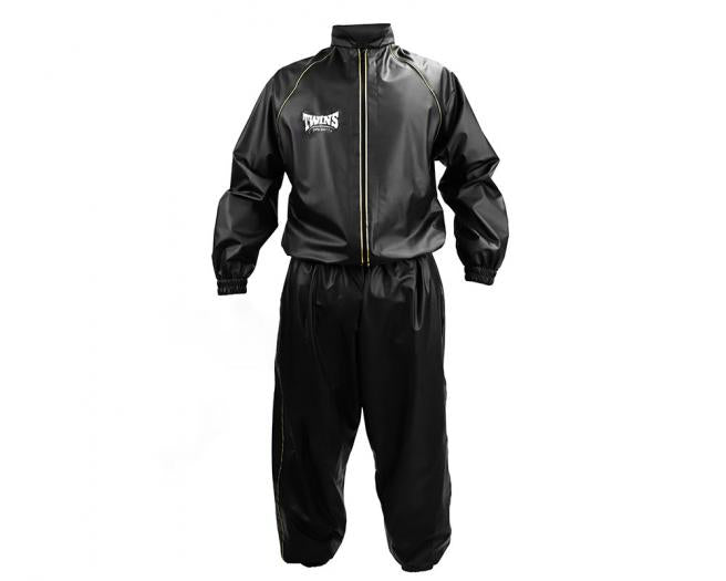 TWINS SPECIAL サウナスーツ Lサイズ ブラック Twins Sauna Suit – Sweat More During Training – OTM Fight Shop