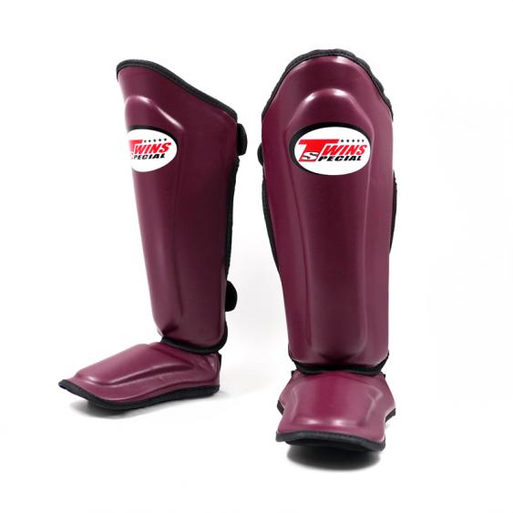 Twins SGL10 Double Padded Leather Shin Pads - OTM Fight ShopTwins Special