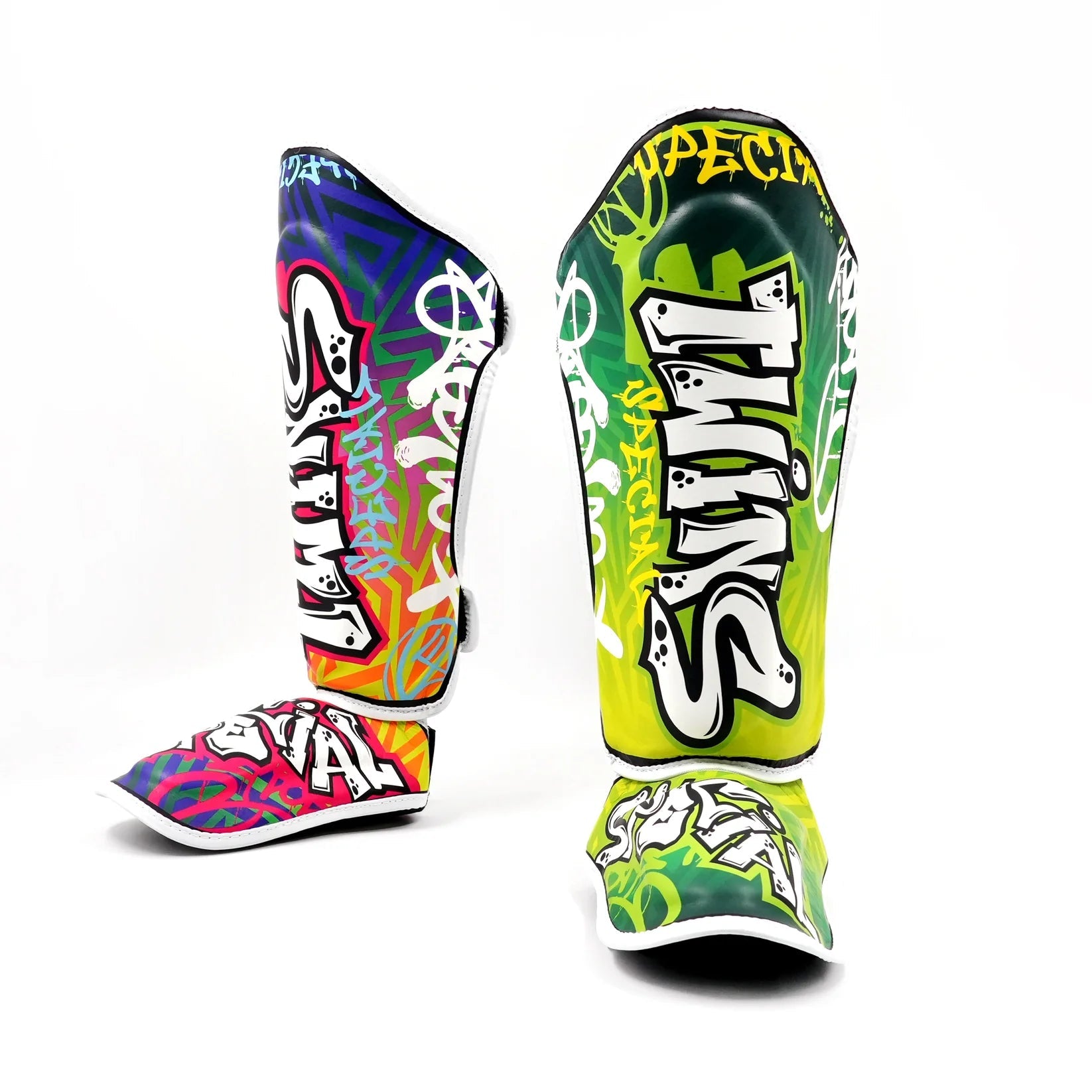 Twins Special Shin Guards FSGL10-68 Graffiti - OTM Fight ShopTwins Special