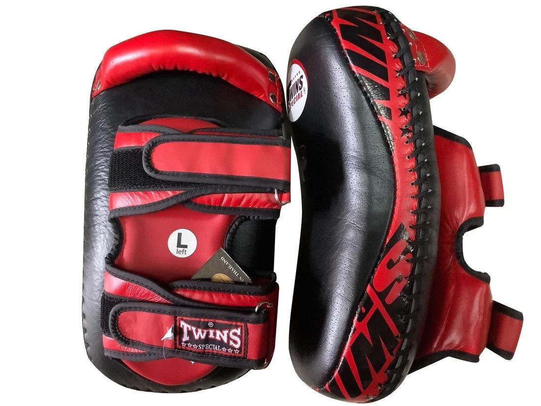 Twins Special Thai Pads Curved Kicking Pads Velcro KPL12 - OTM Fight ShopTwins Special