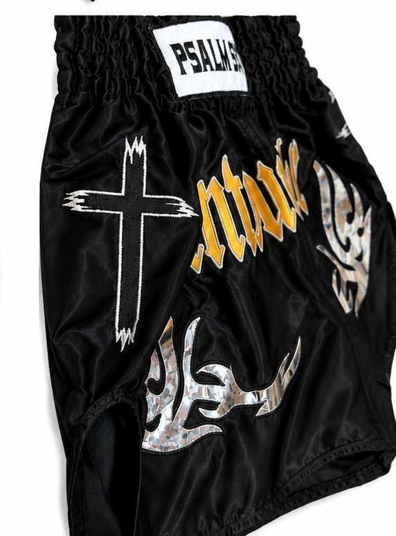 Untouchable Psalms 59.1 Muay Thai Shorts - OTM Fight ShopTwins Special