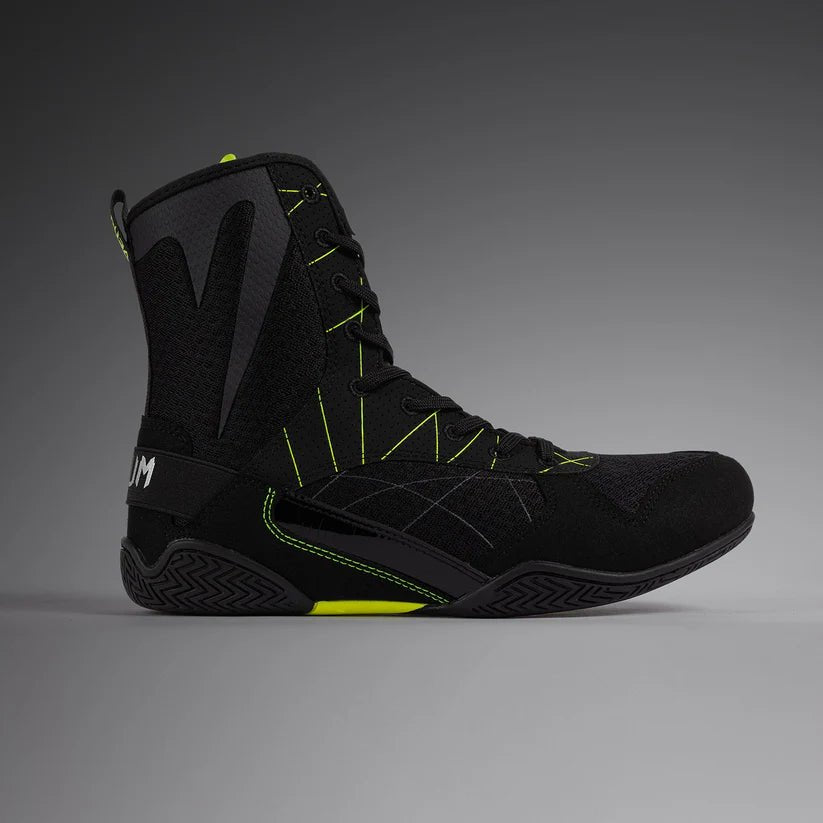 Venum Training Camp 4.0 Boxing Shoes - Black/Neon Green - OTM Fight ShopVenum