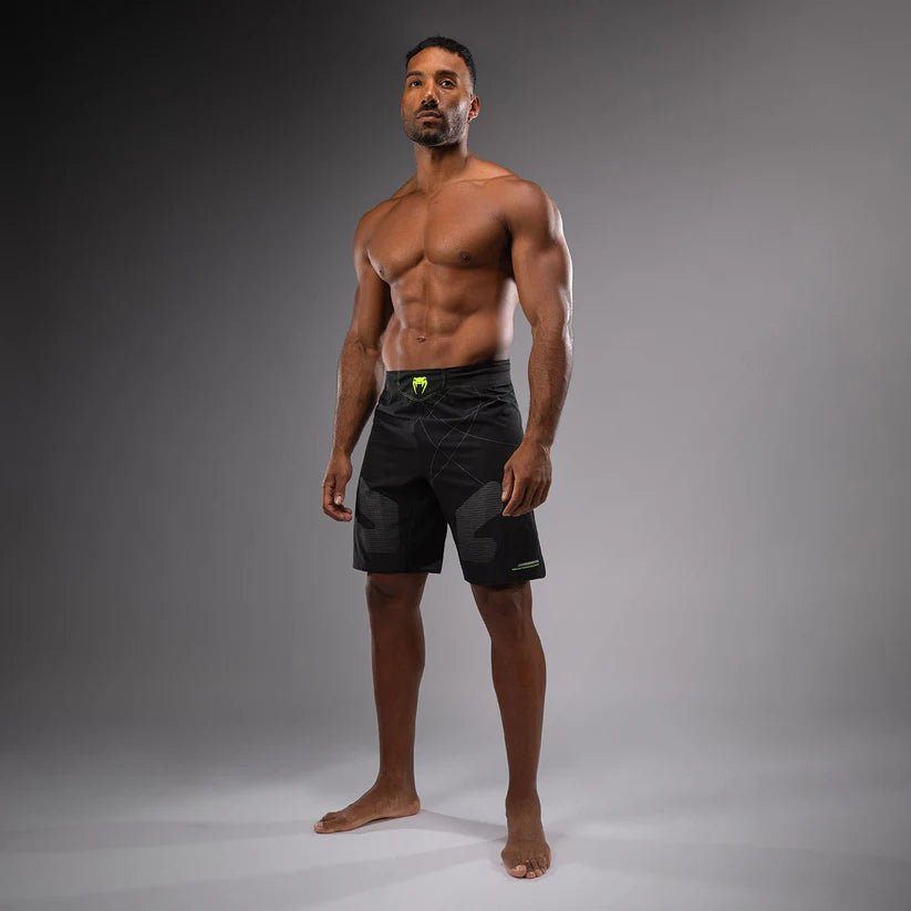 Venum Training Camp 4.0 Fight Short - Black/Neon Green - OTM Fight ShopVenum