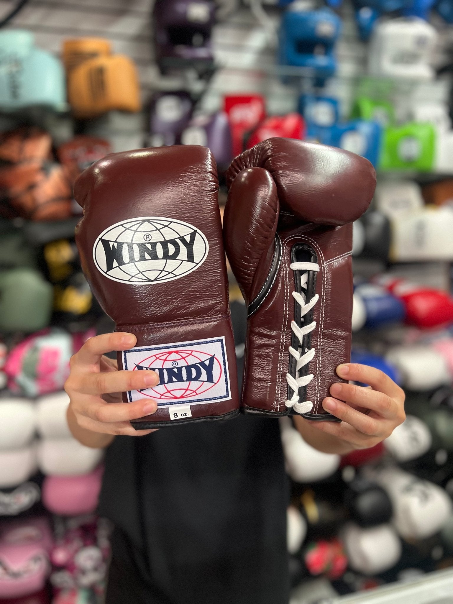 Windy Lace Up Gloves BGL Perfect For Training – OTM Fight Shop
