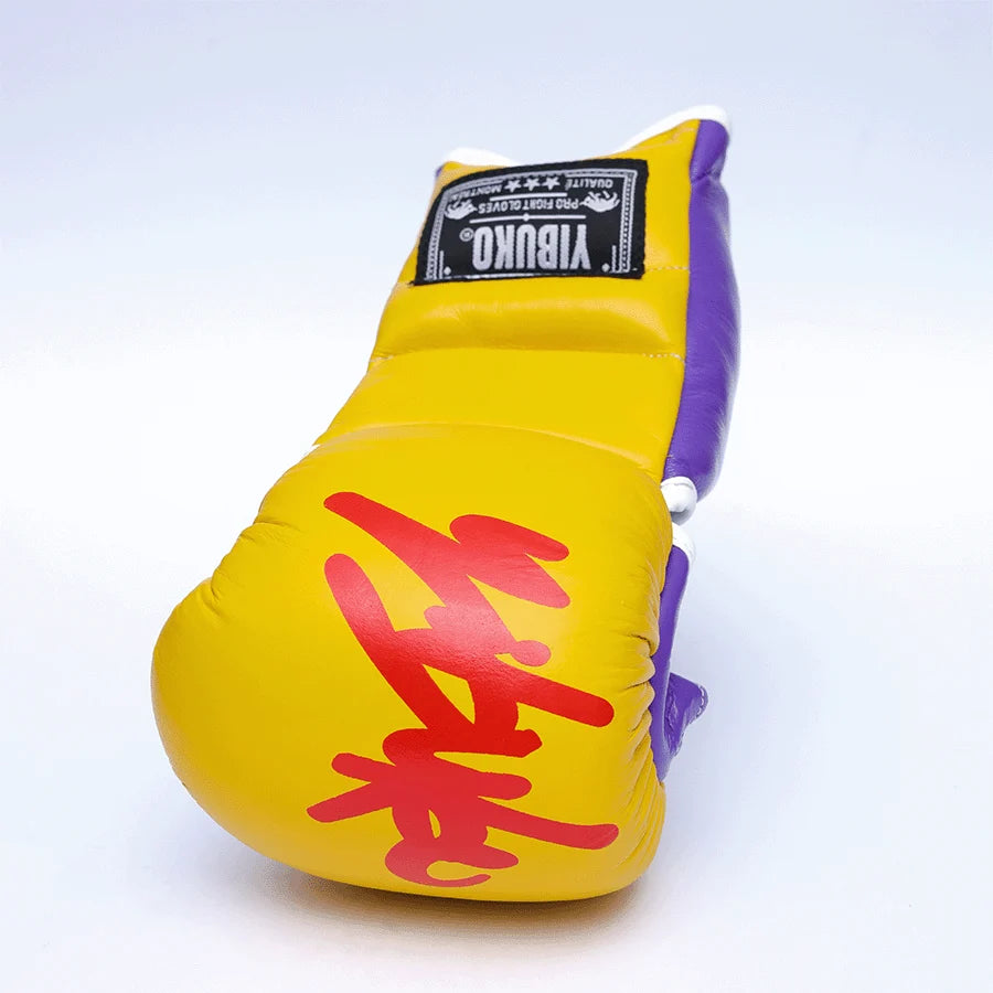 Yibuko LACE-UP MMA GLOVE Yellow