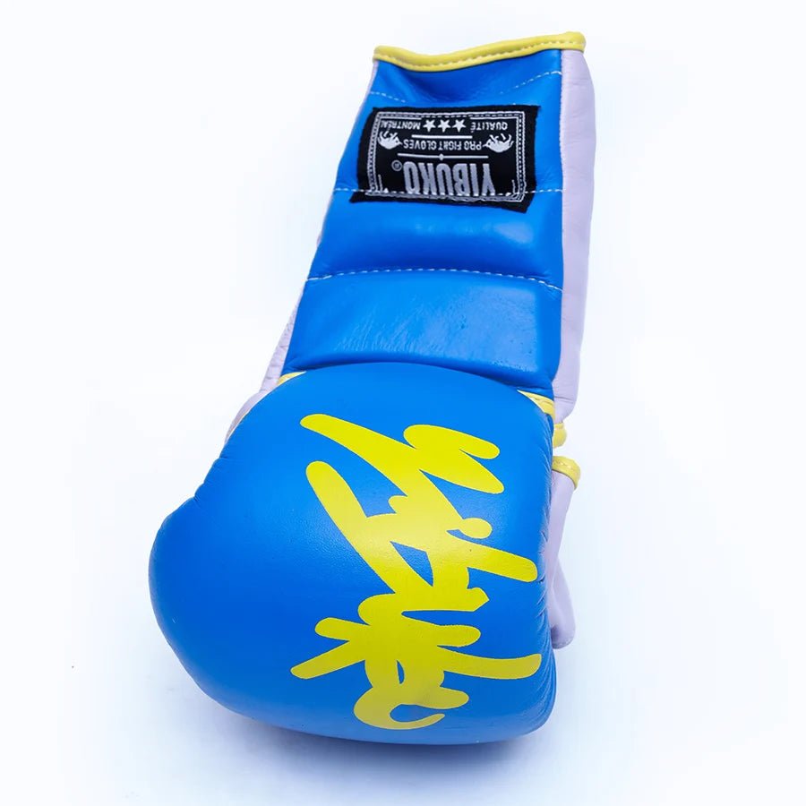 Yibuko LACE-UP MMA GLOVE Cobalt - OTM Fight ShopYibuko