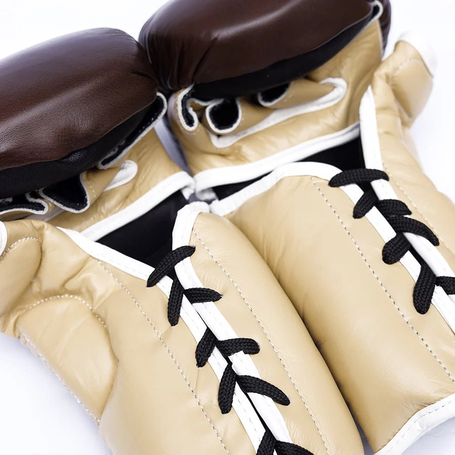 Yibuko LACE-UP MMA GLOVE Coffee - OTM Fight ShopYibuko