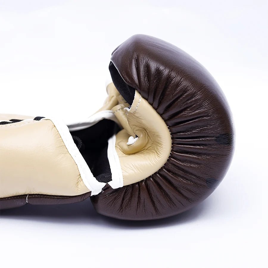 Yibuko LACE-UP MMA GLOVE Coffee - OTM Fight ShopYibuko