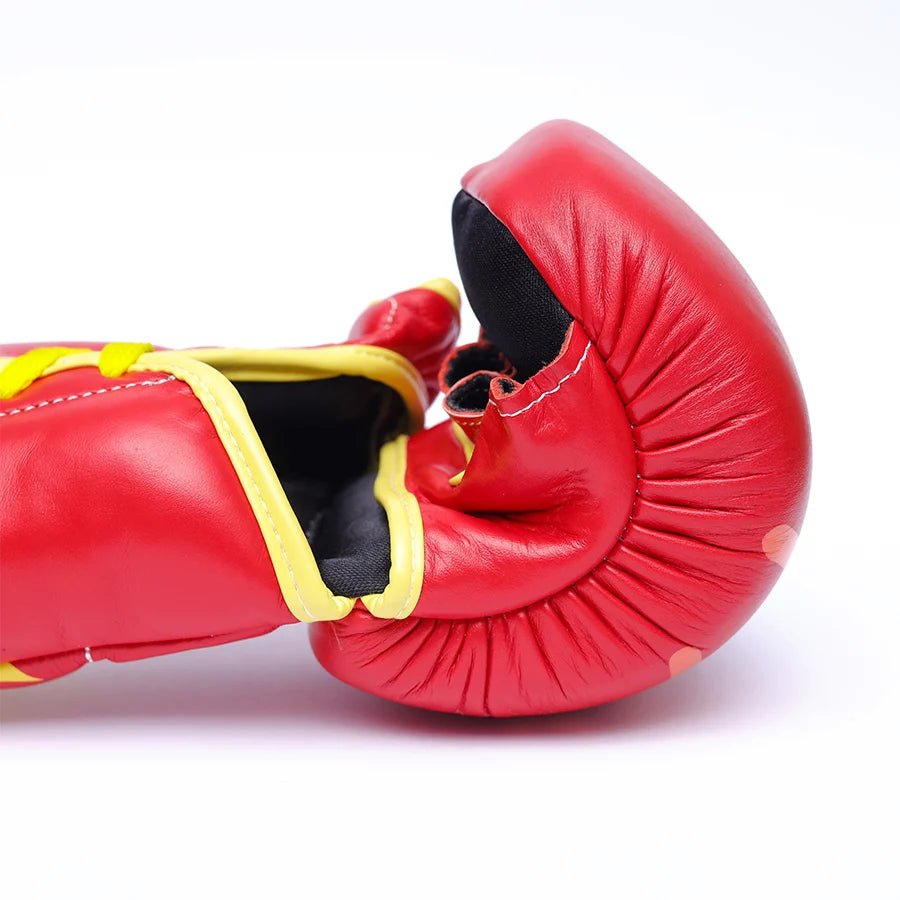 Yibuko LACE-UP MMA GLOVE RED HOT - OTM Fight ShopYibuko