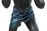 Fairtex Stealth Grayish Green Slim Cut Muay Thai Boxing Short