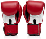 Fairtex [BGV1] Red/ White/Black Muay Thai Boxing Gloves