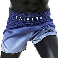 Fairtex Blue Fade Thai Short - OTM Fight ShopFairtex
