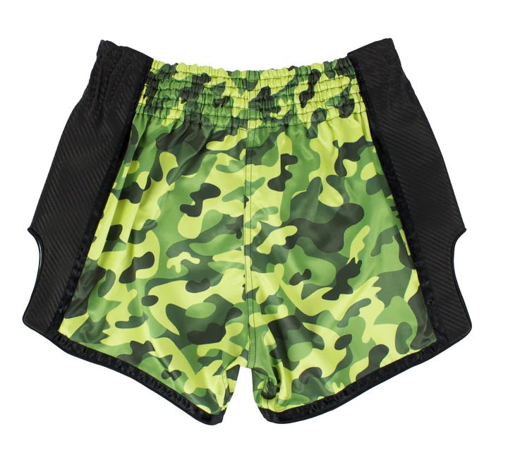 Fairtex Green Camo Slim Cut Muay Thai Boxing Short - OTM Fight ShopFairtex