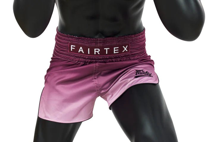 Fairtex Maroon Fade Muay Thai Shorts - OTM Fight ShopFairtex