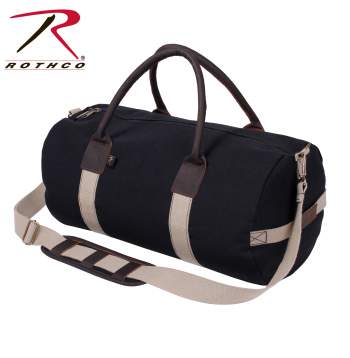 Rothco Canvas & Leather Gym Duffle Bag - OTM Fight ShopRothco