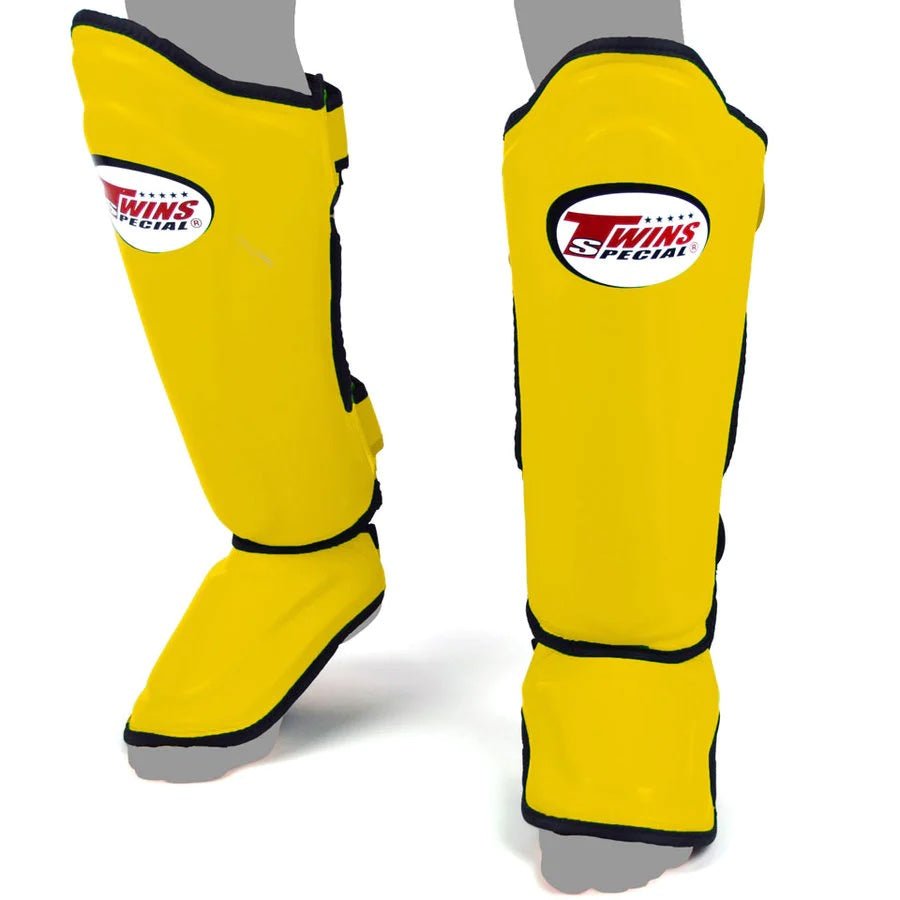 Twins SGL10 Double Padded Leather Shin Pads - OTM Fight ShopTwins Special