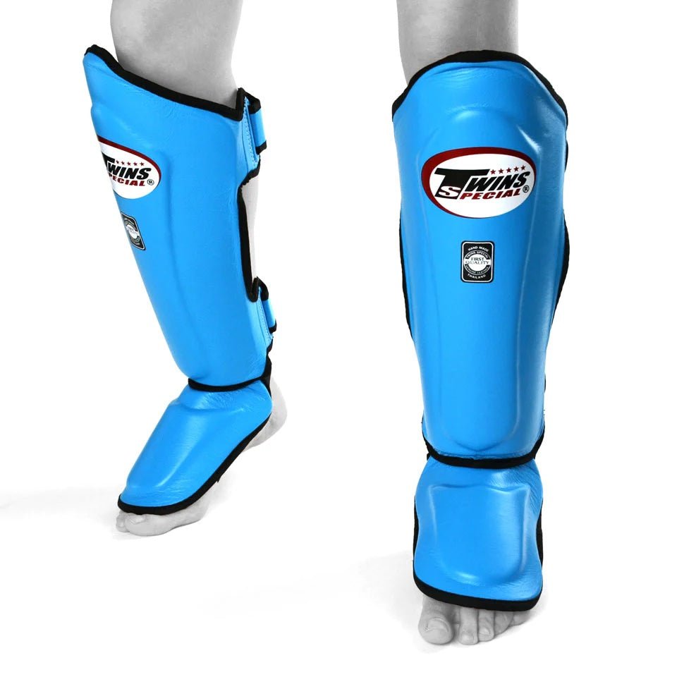 Twins SGL10 Double Padded Leather Shin Pads - OTM Fight ShopTwins Special