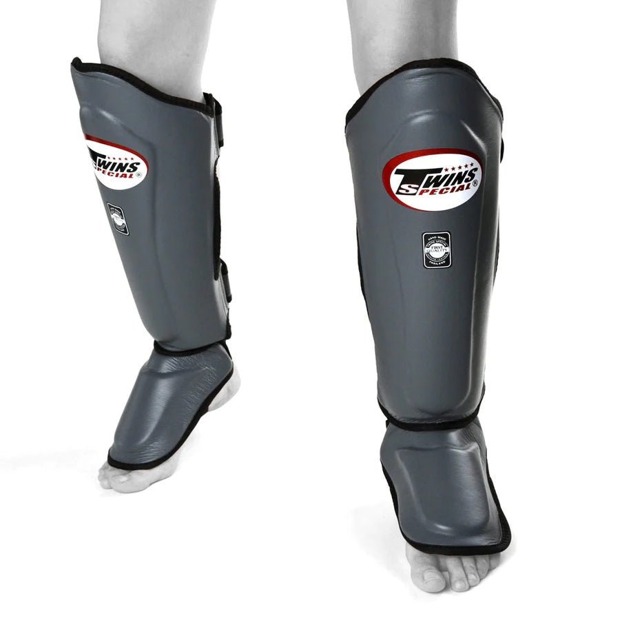 Twins SGL10 Double Padded Leather Shin Pads - OTM Fight ShopTwins Special